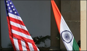 US-India flag