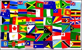 Commonwealth Games Countries flags