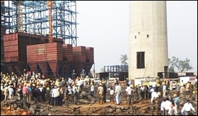 Balco chimney crash