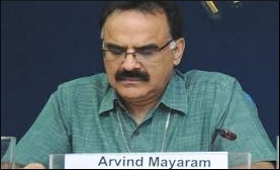 Finance Secretary Arvind Mayaram