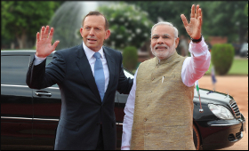 Tony Abbott and Modi
