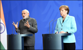 Modi and Merkel