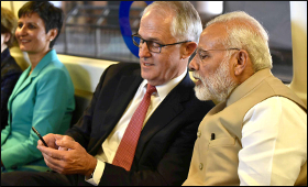 PM Turnbull and Modi