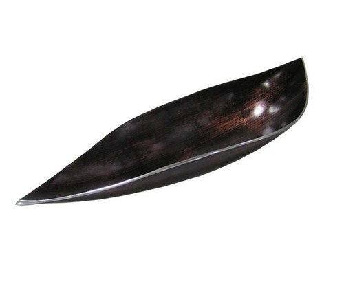 Aluminum Home Decor Leaf Bowl