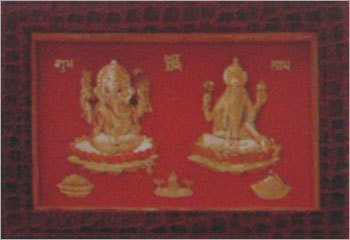 GANESH JI LAXMI JI PHOTO FRAME
