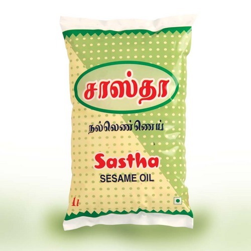 Sastha Sesame Oil1ltr Pouch Pack in Madurai, Tamil Nadu, India