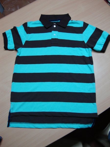 Cotton Stripe Polos