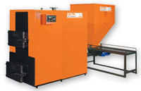 Solid Fuel Central Heating Boiler With Stoker