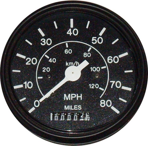 Electronic Speedometer With Analog Odometer