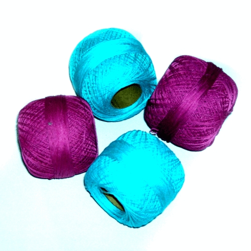 Embroidery yarn, embroidery threads india