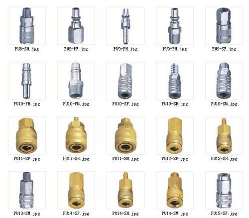 different type of airtool fittings