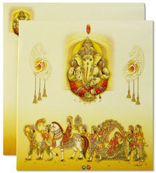 Hindu wedding greeting cards