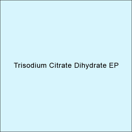 Trisodium Citrate Dihydrate