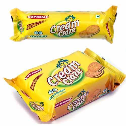 Coconut Cream Biscuits in Ludhiana, Punjab, India Supreme Food Products