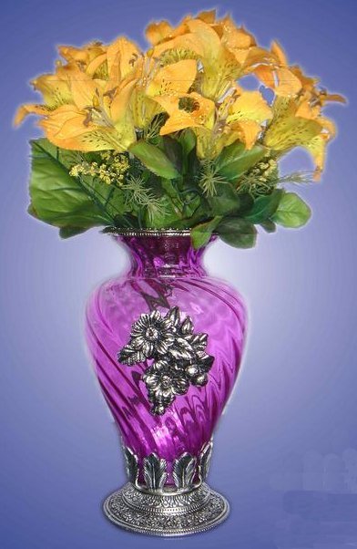 Glass Flower Pots