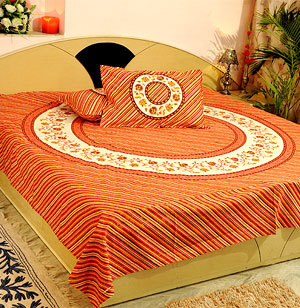 Double Bed Cotton Bedsheets in Ahmedabad, Gujarat, India - Mukeshkumar ...