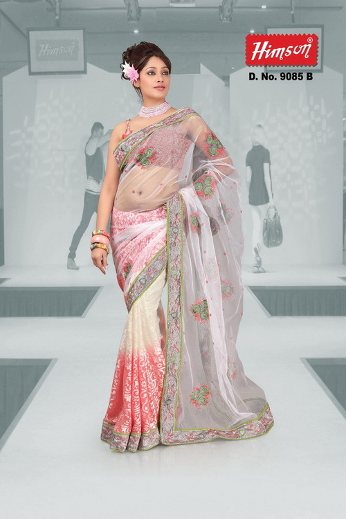 Embroidery Silk Sarees Embroidery And Origami 2914