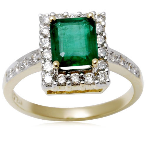 Gold Emerald Rings in Jaipur, Rajasthan, India Valentine Jewellery