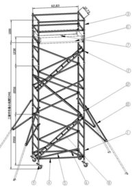 Aluminum Mobile Tower