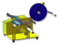 Semi-Automatic Sticker Labelling Machine