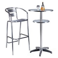 Metal Chair And Table