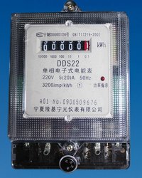 Single-Phase Electronic Watt-Hour Meter