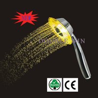 Self-powered LED Shower Set