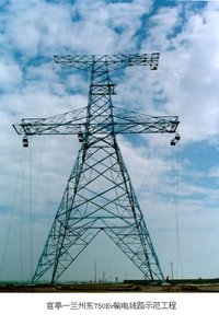 Galvanized Angular Steel Tower
