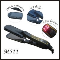 Steam Emission Plates Hair Straightener