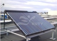 Split Pressure Solar Collector