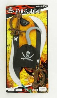 Plastic Pirate Play Toy