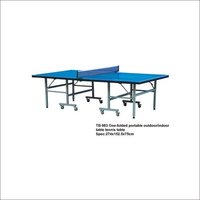 TB-983 One-Folded Portable Outdoor/Indoor Table Tennis Table