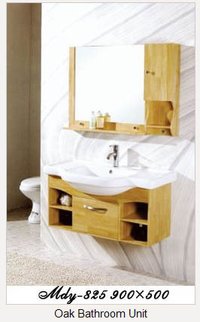 Oak Bathroom Cabinet Set