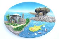Polyresin Plate Resin Tour Souvenirs