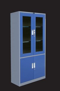 Steel Glass Doors Filing Cabinets