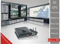 3G GPS 4CH Realtime H. 264 Remote Wireless Monitor Mobile DVR EXW Inter-Conversation (RC-8004H3C)