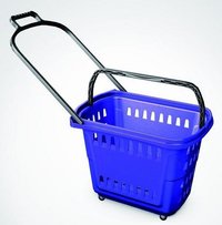 42l Rolling Shopping Baskets