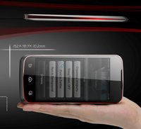 Dual SIM 3G WCDMA Android Mobile Phone 4.3 Thikness 11mm