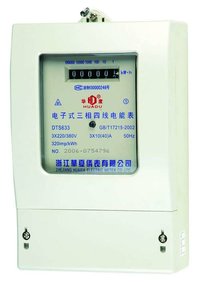 Three Phase Electronic Kwh Meter