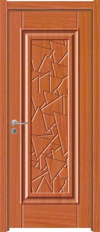 Red Wood Door