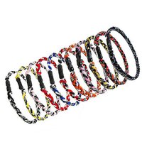 19in Titanium SPORT Necklace Tornado Baseball MLB Weave