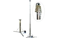 18m Self Standing Pneumatic Telescopic Masts