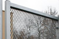 Expanded Metal Fence