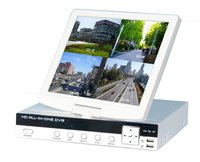 4/8CH H.264 LCD DVR Combo