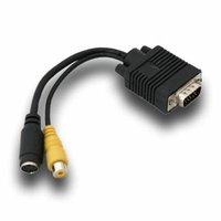 VGA TO S-VIDEO / RCA Adapter Cable
