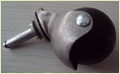 Rubber Ball Castor With Steel Cover