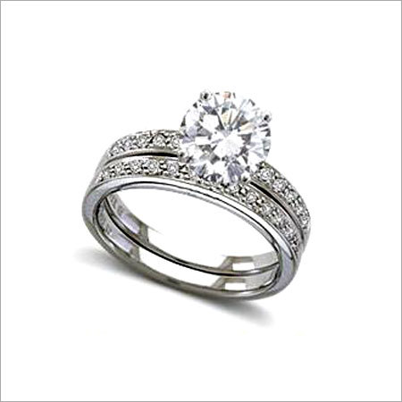 Wedding Platinum Diamond Rings in Surat, Gujarat, India - Dharmanandan ...