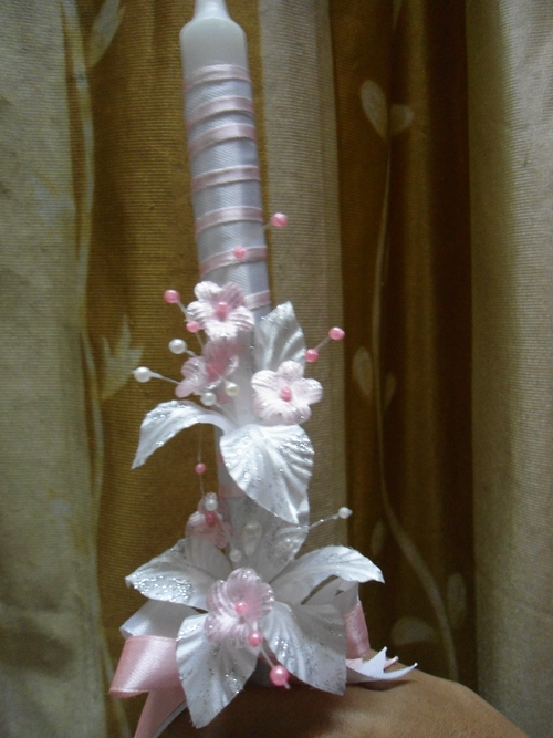 candle decoration for baptism Candles Mumbai in (E), Bhandup Decorated