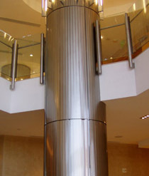 Stainless Steel Column Cladding in Secunderabad, Telangana, India - SS ...