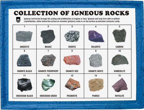 Set of 15 Igneous Rocks Collections in Ambala Cantt, Haryana, India ...